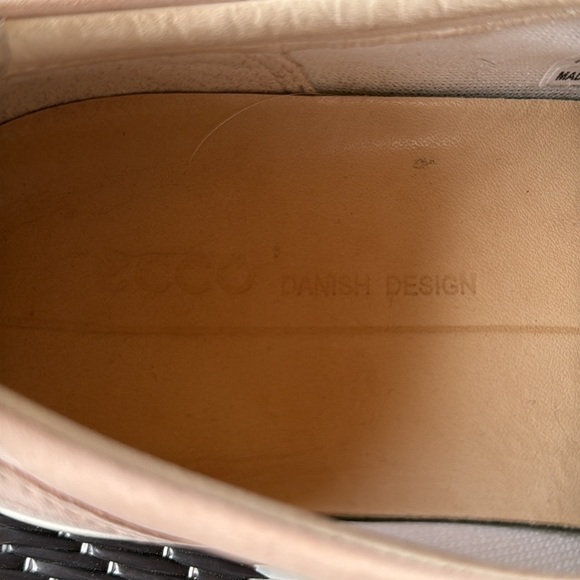 Ecco | Leather Lace Up Sneaker - Picture 12 of 13